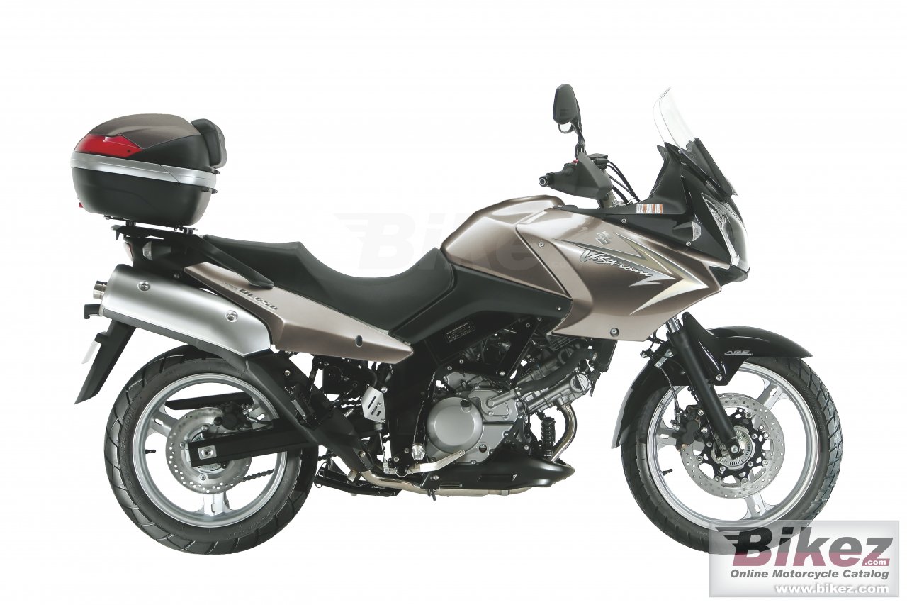 Big Suzuki v-strom 650 abs traveller picture and wallpaper from Bikez.com